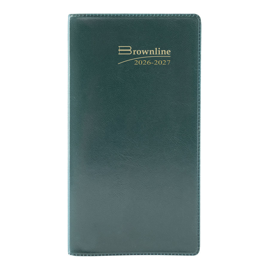 Brownline Two-Year Monthly Pocket Planner CA24.AST