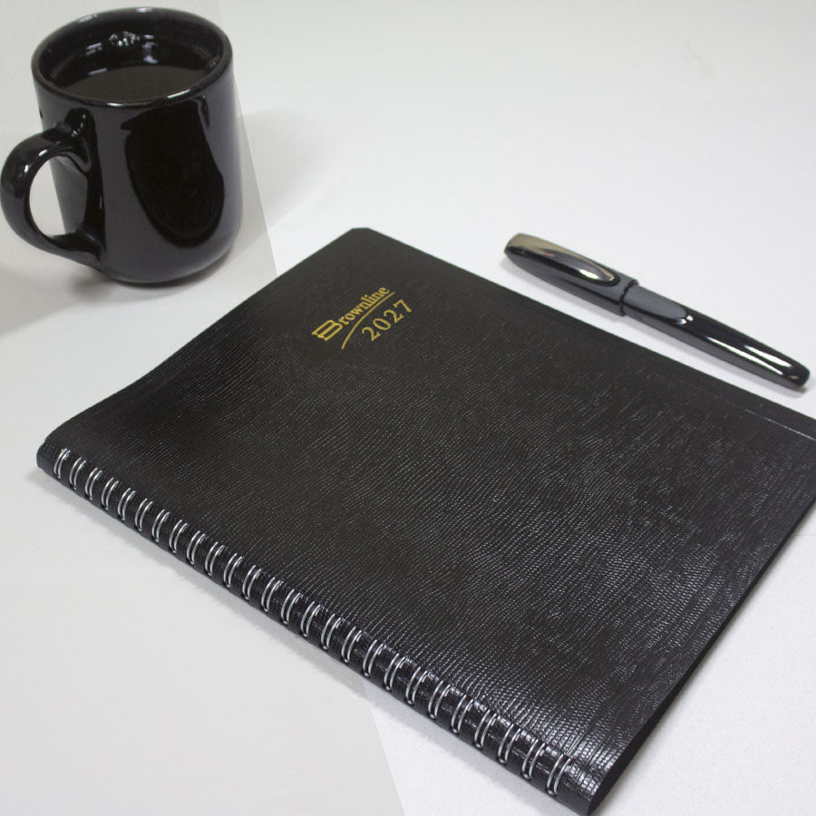 Brownline Essential Monthly Planner CB1200.BLK