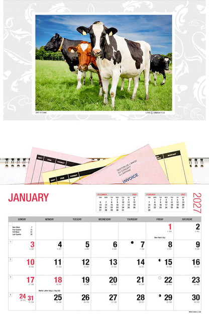 PCA 2400 Farm Pocket - Wall Calendars