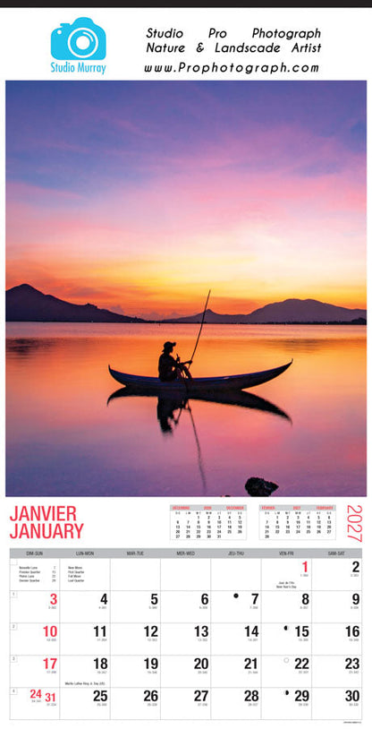 PCA 3000 12 x 23 Wall Hanger - Wall Calendars