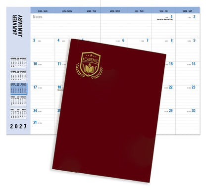 PCA 3010 Month-in-View Deluxe Planner