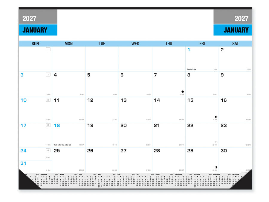 PCA 3200 Large Square Planner - Desk Calendars