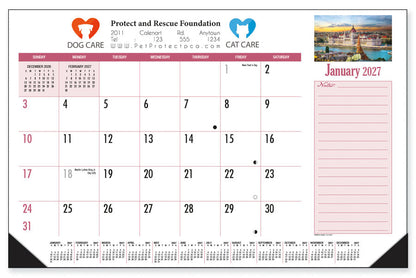 PCA 3217 Desk and Counter Calendar Pad - Desk Calendars