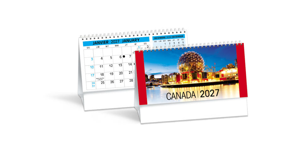 PCA 3400 Canada’s Charms - Desk Calendars