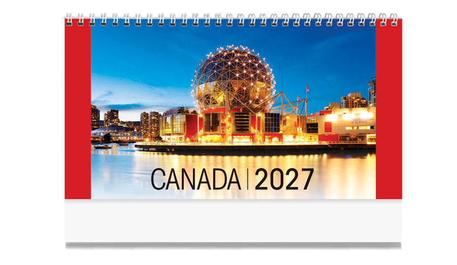 PCA 3400 Canada’s Charms - Desk Calendars