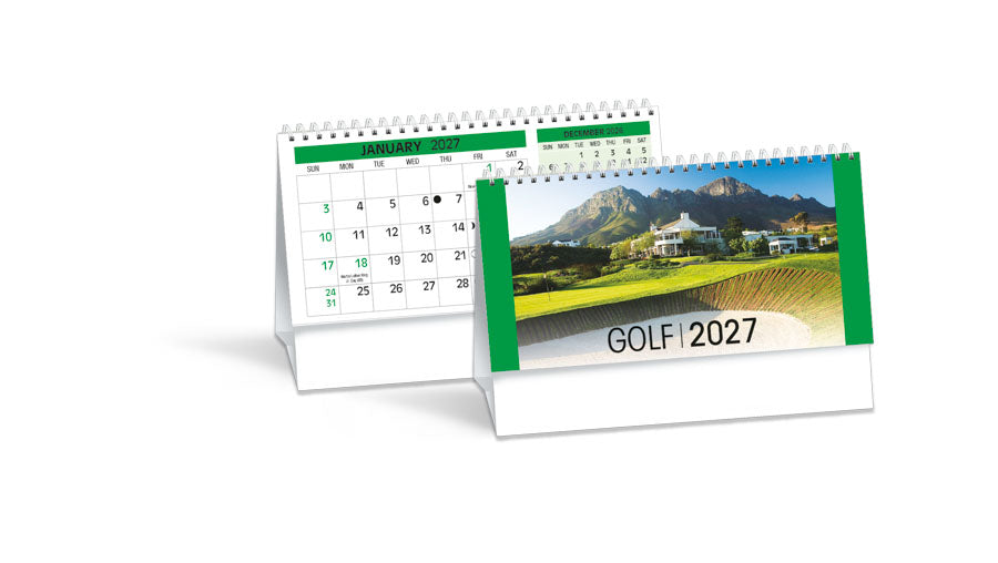 PCA 3425 Gold - Desk Calendars
