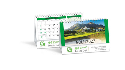 PCA 3425 Gold - Desk Calendars