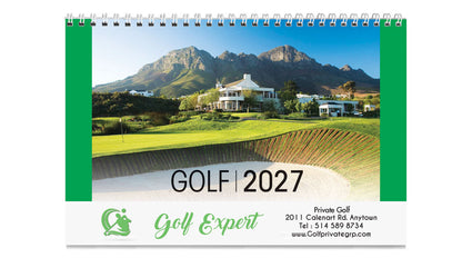 PCA 3425 Gold - Desk Calendars