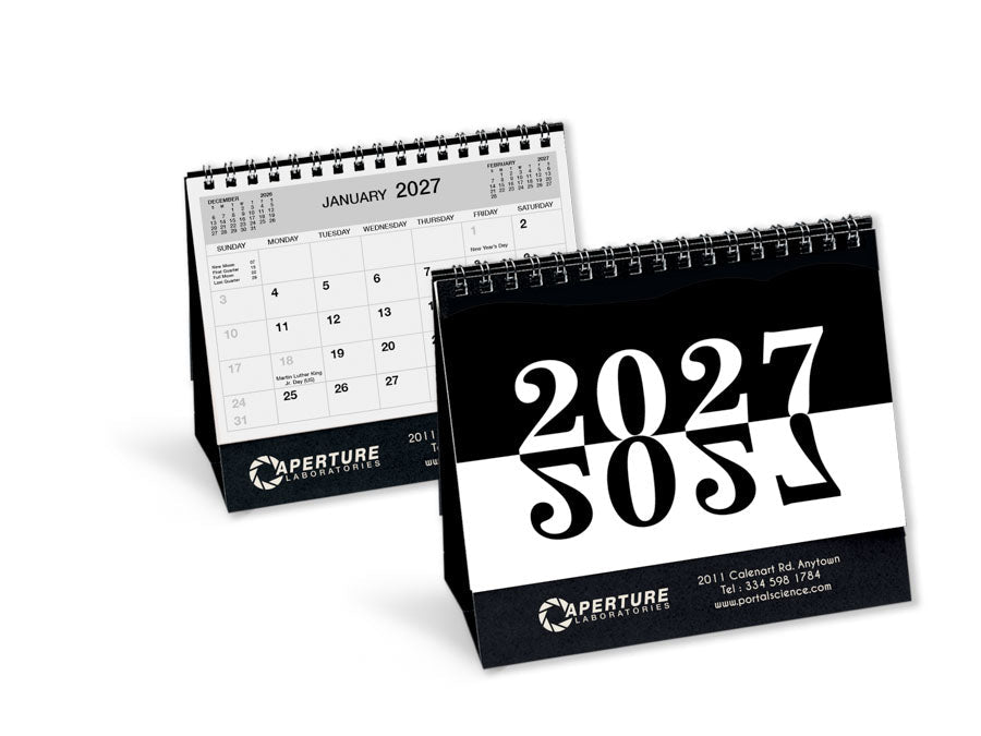 PCA 3725 Deluxe - 15 Month View - Desk Calendars