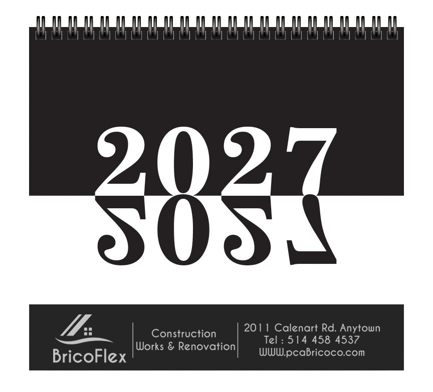 PCA 3725 Deluxe - 15 Month View - Desk Calendars