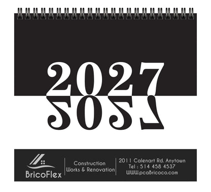 PCA 3725 Deluxe - 15 Month View - Desk Calendars