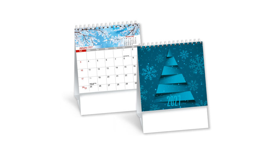 PCA 3730 Mini Double View Desk Calendar