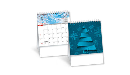 PCA 3730 Mini Double View Desk Calendar