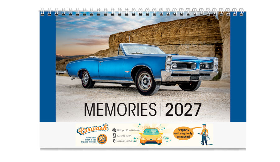 PCA 3760 Memories - Desk Calendars