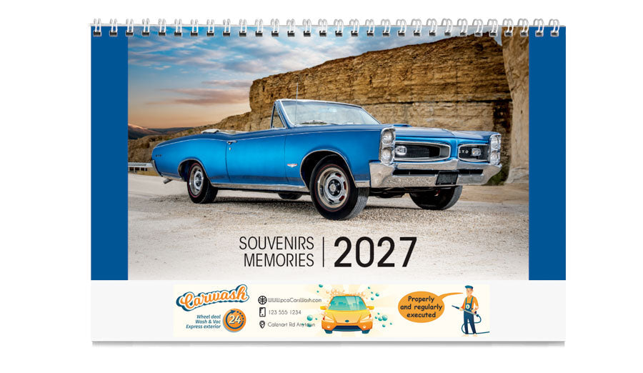 PCA 3760 Memories - Desk Calendars