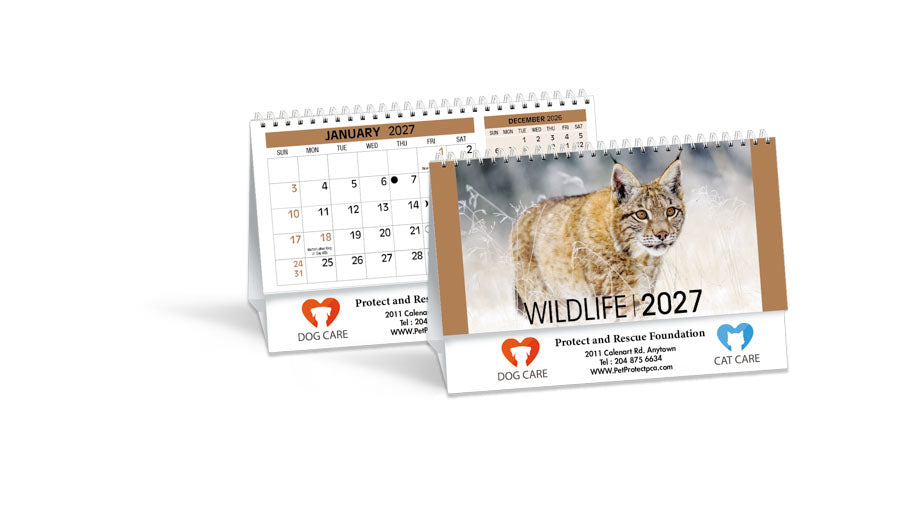 PCA 3775 Wildlife - Desk Calendars