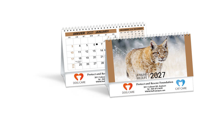 PCA 3775 Wildlife - Desk Calendars