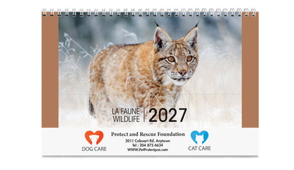 PCA 3775 Wildlife - Desk Calendars