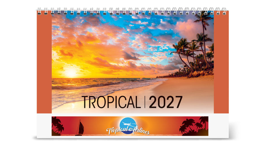 PCA 3780 Tropical - Desk Calendars