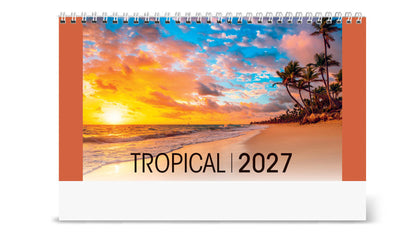 PCA 3780 Tropical - Desk Calendars