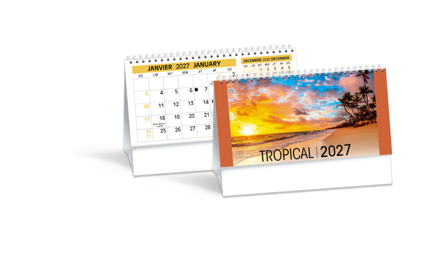 PCA 3780 Tropical - Desk Calendars