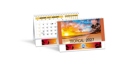 PCA 3780 Tropical - Desk Calendars