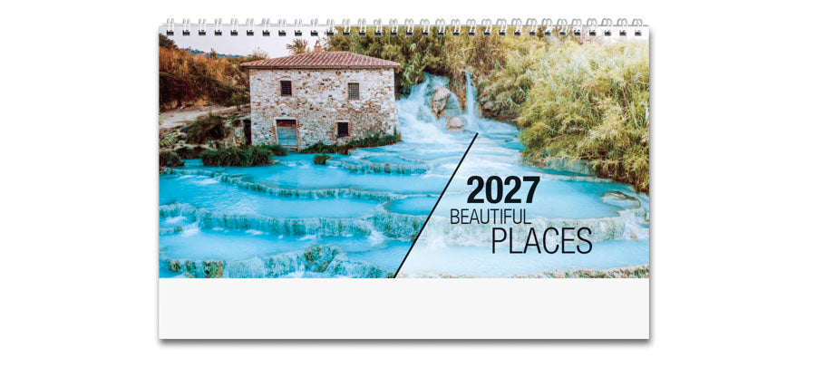 PCA 3785 Beautiful Places - Desk Calendars