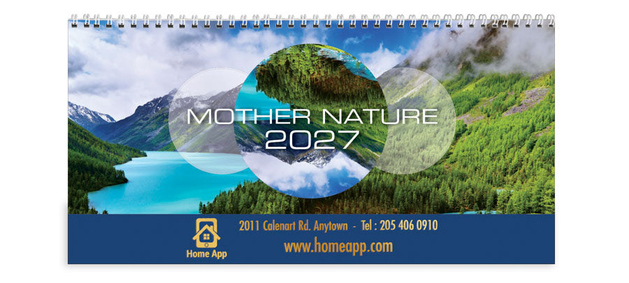 PCA 3790 Mother Nature Deluxe - Desk Calendars