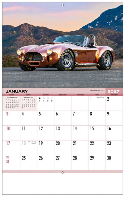 PCA 4000 Classic Cars - Appointment Calendars