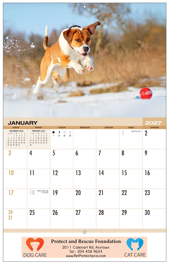 PCA 4100 Pets - Appointment Calendars