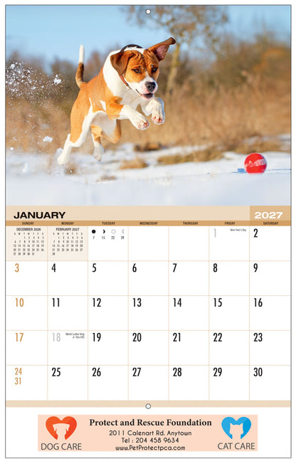 PCA 4100 Pets - Appointment Calendars