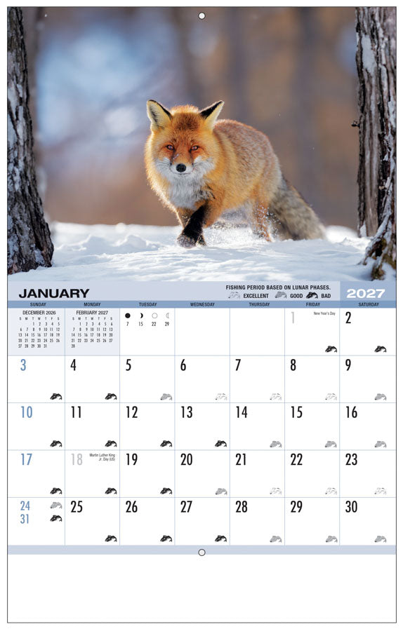 PCA 4300 Hunting & Fishing - Appointment Calendars
