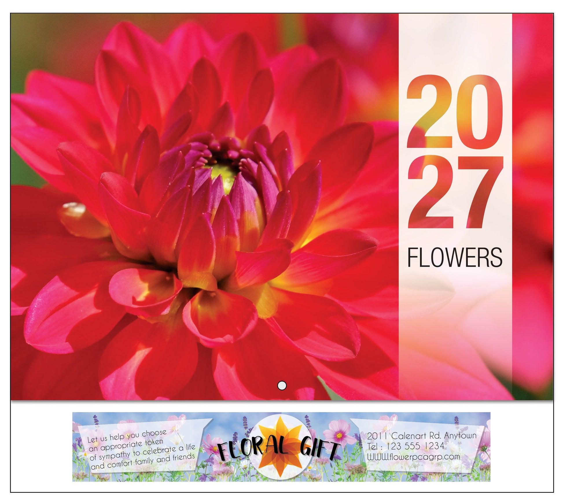 PCA 4350 Flowers - Appointment Calendars