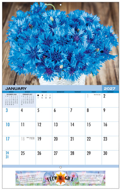 PCA 4350 Flowers - Appointment Calendars