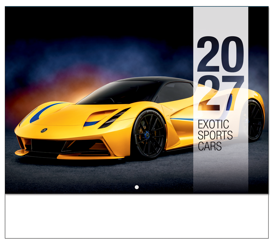 PCA Calendar 4600 Exotic Sports Cars