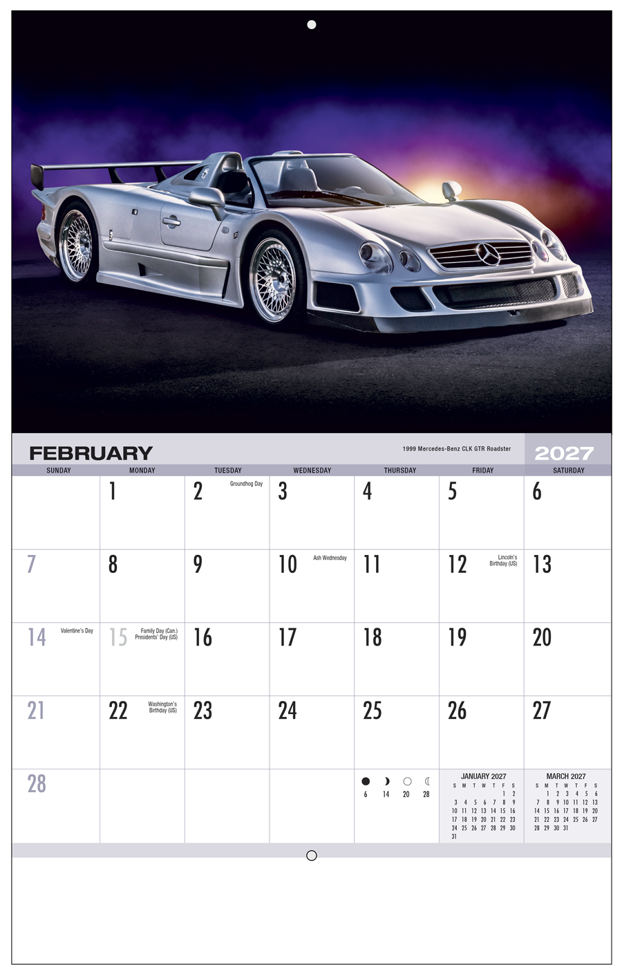 PCA Calendar 4600 Exotic Sports Cars