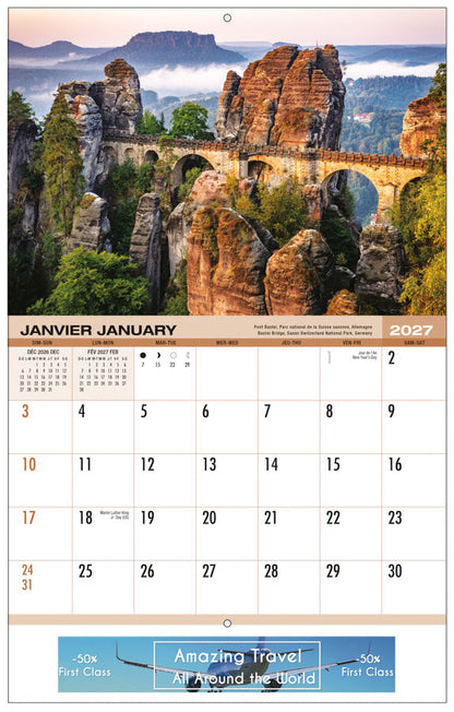 PCA 4650 World Scenic - Appointment Calendars