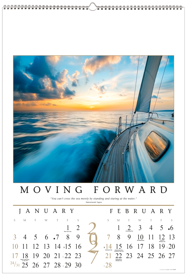 PCA 5154 Motivational Calendar