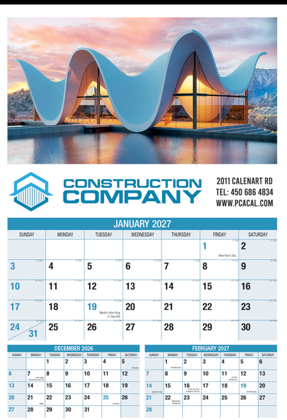PCA 5158 Construction Industry Calendar