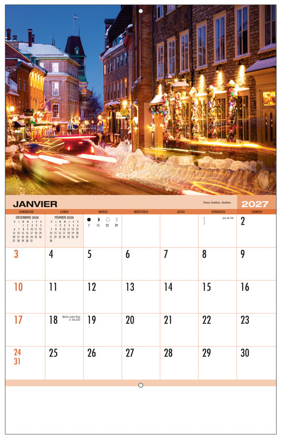 PCA 5193 Quebec - Appointment Calendars