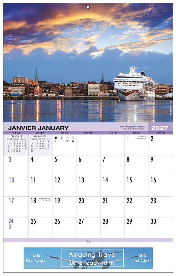 PCA 5194 Canadian Maritimes - Appointment Calendars