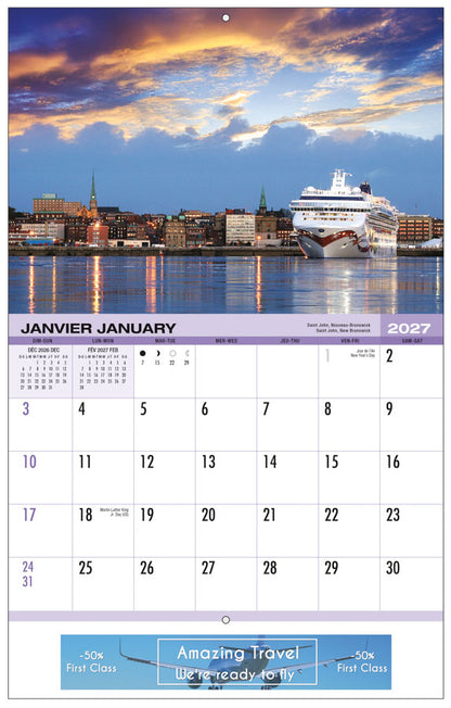 PCA 5194 Canadian Maritimes - Appointment Calendars