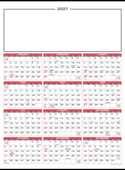 PCA 5400 Mid-Size - Wall Calendars