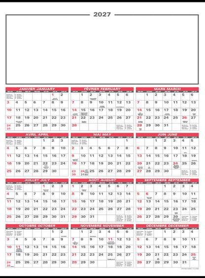 PCA 5400 Mid-Size - Wall Calendars