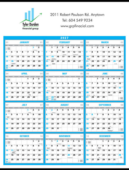 PCA 5700 Memo - Wall Calendars