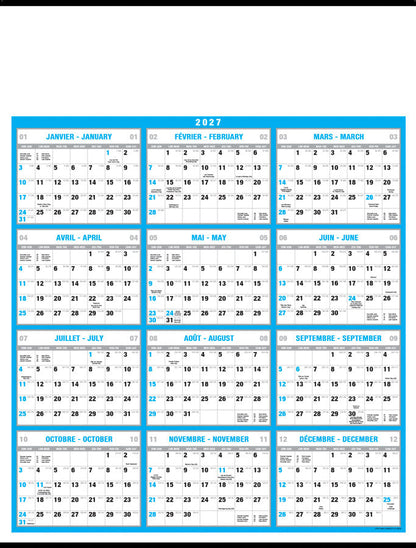 PCA 5700 Memo - Wall Calendars