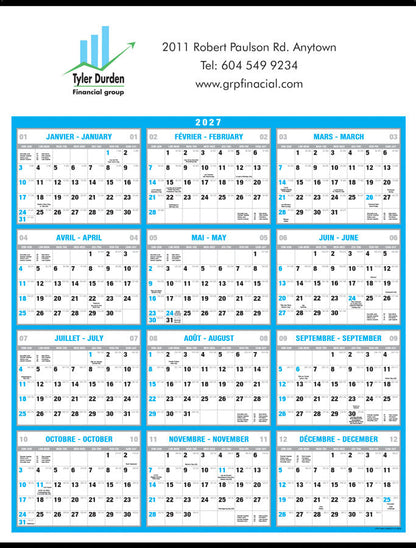 PCA 5700 Memo - Wall Calendars