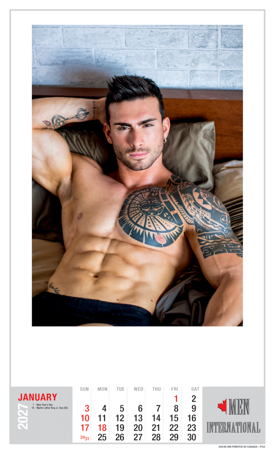 PCA Calendar 6050 Men International