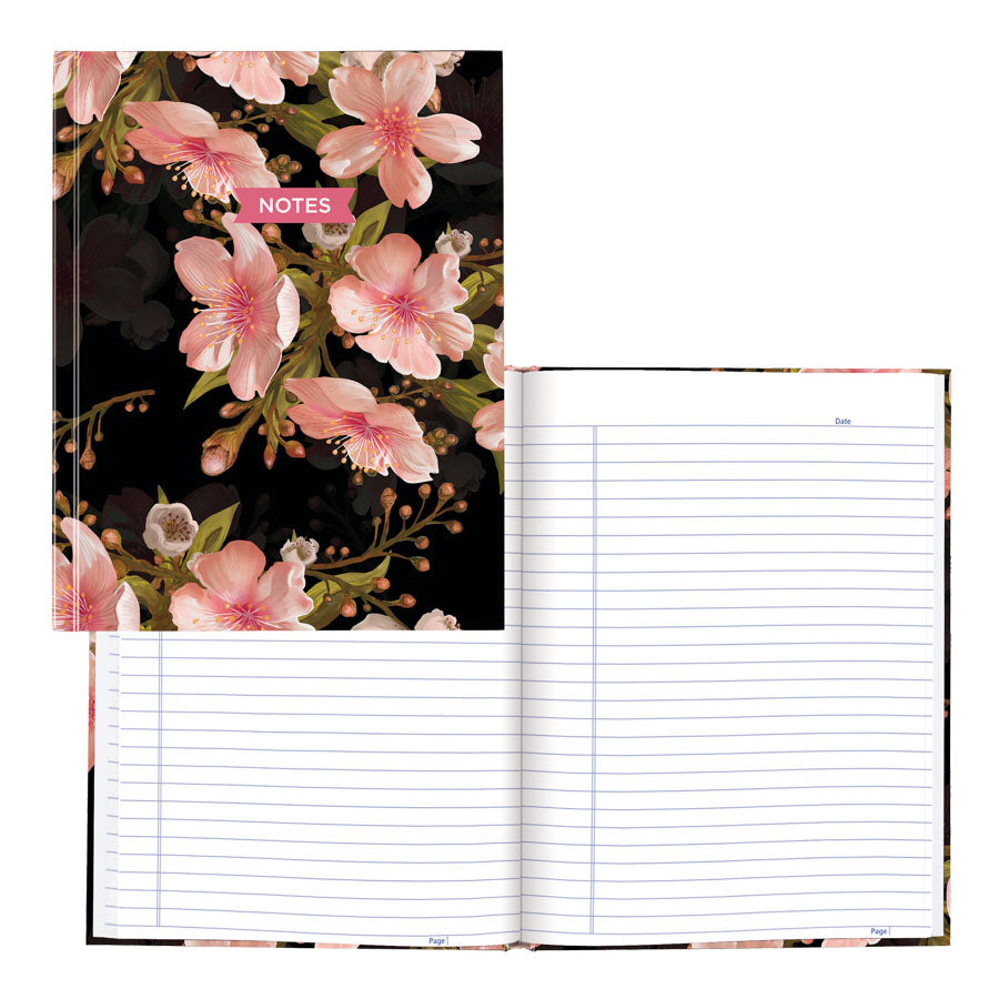 A9.01NN Blueline Fashion Notebook Cherry Tree Lane