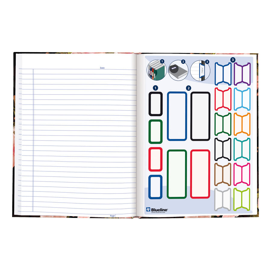 A9.01NN Blueline Fashion Notebook Cherry Tree Lane